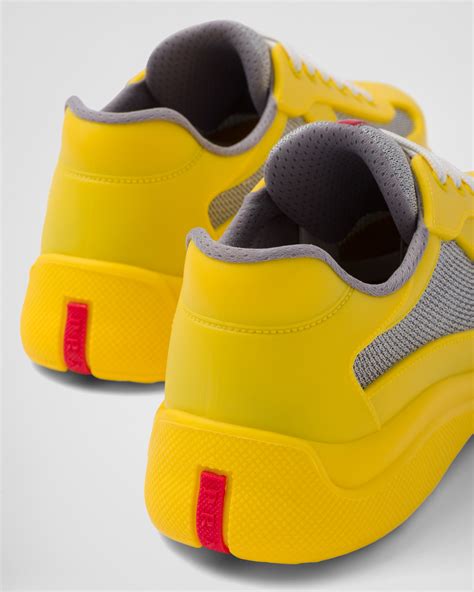 yellow prada shoes|yellow prada sneakers.